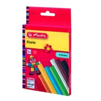 Plastelina 8 culori Herlitz, cutie blister