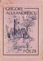 Poezii Grigore Alexandrescu
