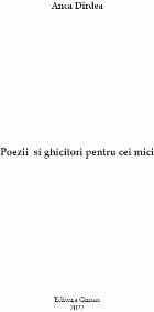 Poezii şi ghicitori pentru cei