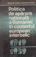 Politica aparare nationala Romaniei contextul