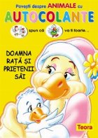 Povesti despre animale cu autocolante - Doamna Rata si prietenii sai