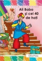 coperta Povestim si coloram - Ali Baba si cei 40 de hoti