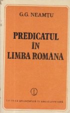 Predicatul limba romana reconsiderare predicatului