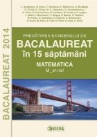 Pregatirea examenului BACALAUREAT 2014 saptamani