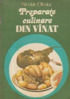 Preparate culinare din vinat