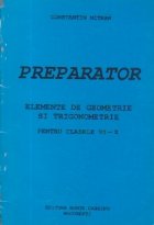 Preparator Elemente geometrie trigonometrie pentru