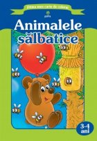 Prima mea carte de colorat - Animalele salbatice