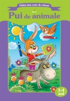 Prima mea carte de colorat - Pui de animale