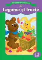 Prima mea carte de colorat - Legume si fructe