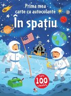 Prima mea carte cu autocolante. În spațiu