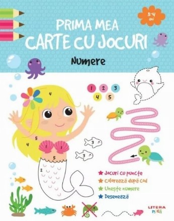 Prima mea carte cu jocuri - Numere
