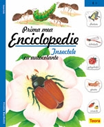 Prima mea enciclopedie cu autocolante - insecte