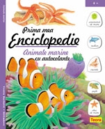 Prima mea enciclopedie cu autocolante - animale marine