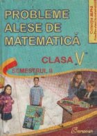 Probleme alese matematica pentru clasa