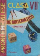 Probleme alese matematica pentru clasa