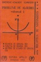 Probleme algebra Volumul