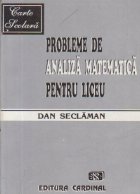 Probleme analiza matematica pentru liceu
