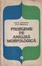 Probleme analiza morfologica