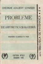 Probleme aritmetica algebra pentru clasele