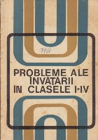Probleme ale invatarii clasele
