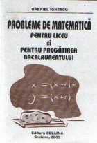 Probleme matematica pentru liceu pentru