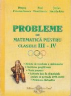 Probleme matematica pentru clasele III
