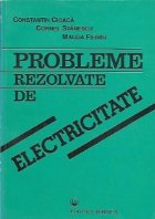 coperta Probleme rezolvate de Electricitate