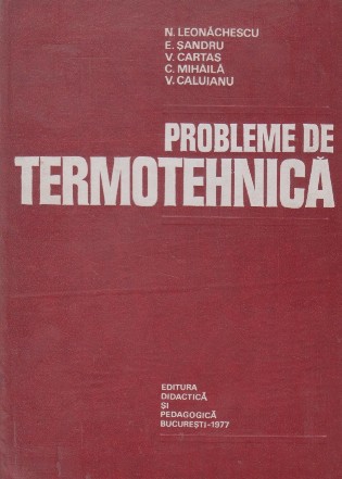 Probleme de termotehnica