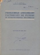 Problemele ameliorarii factorului putere intreprinderile