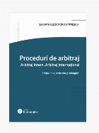 coperta Proceduri de arbitraj : arbitraj intern, arbitraj internaţional