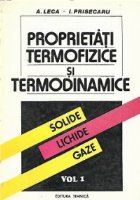 Proprietati termofizice termodinamice Solide Lichide