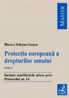 Protectia europeana drepturilor omului Editia