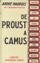De Proust a Camus De Proust a Camus