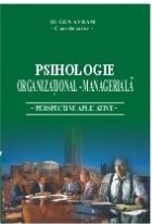 Psihologie organizational manageriala Perspective aplicative