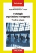 Psihologie organizational manageriala Tendinte actuale