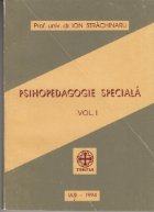 Psihopedagogie speciala (vol