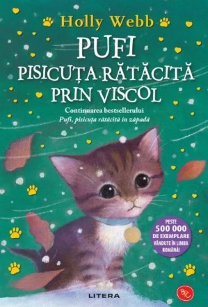 Pufi, pisicuţa rătăcită prin viscol