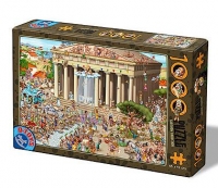 Puzzle 1000 piese Cartoon Collection - Acropolis