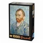 Puzzle 1000 piese Vincent Van Gogh - Self portrait