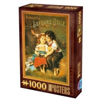 Puzzle 1000 piese Biscuits Lefevre-Utile