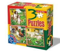 3 Puzzle - Animale 1