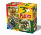 3 Puzzle - Animale salbatice 2