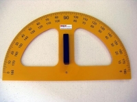 Raportor plastic pentru tabla