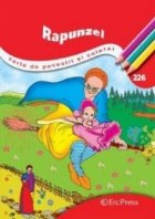coperta Rapunzel - Carte de povestit si colorat