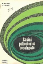 Rasini poliesterice nesaturate - Sinteza si aplicare