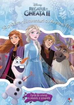 Regatul de gheata 2. Sa pictam noi aventuri cu Anna si Elsa
