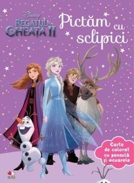 Regatul de gheata 2. Pictam cu sclipici