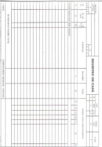 Registru de casa A4 orizontal