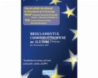 coperta Regulamentul Comisiei Europene nr213/2008 din 28/11/2007-vocabularul comun privind achizitiile publice