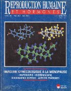 Reproduction humaine et hormones, Septembre 1997